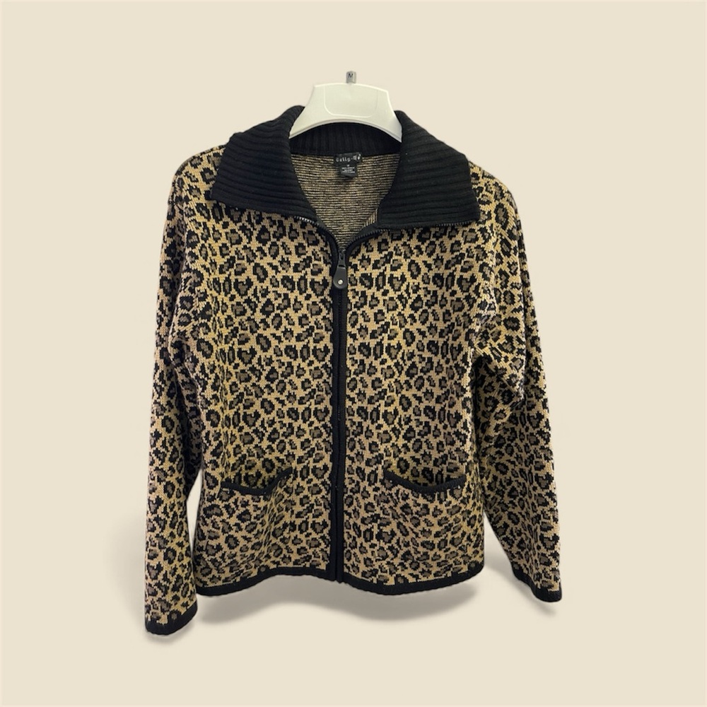 Tally Ho Leopard Print Jacket.